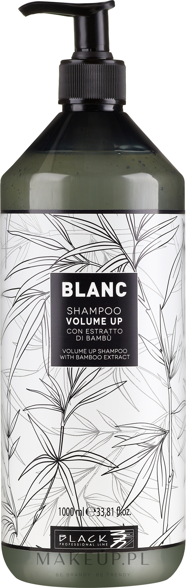 Szampon zwiększający objętość włosów - Black Professional Line Blanc Volume Up Shampoo — Zdjęcie 1000 ml