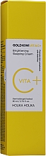 Rozświetlający krem ​​do twarzy na noc - Holika Holika Gold Kiwi Vita C+ Brightening Sleeping Cream — Zdjęcie N3