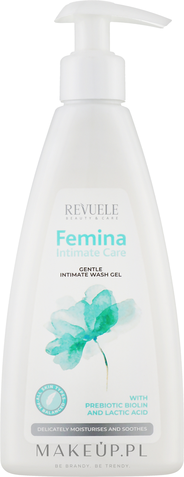 Delikatny żel do higieny intymnej - Revuele Femina Intimate Care Gentle Intimate Wash Gel — Zdjęcie 250 ml