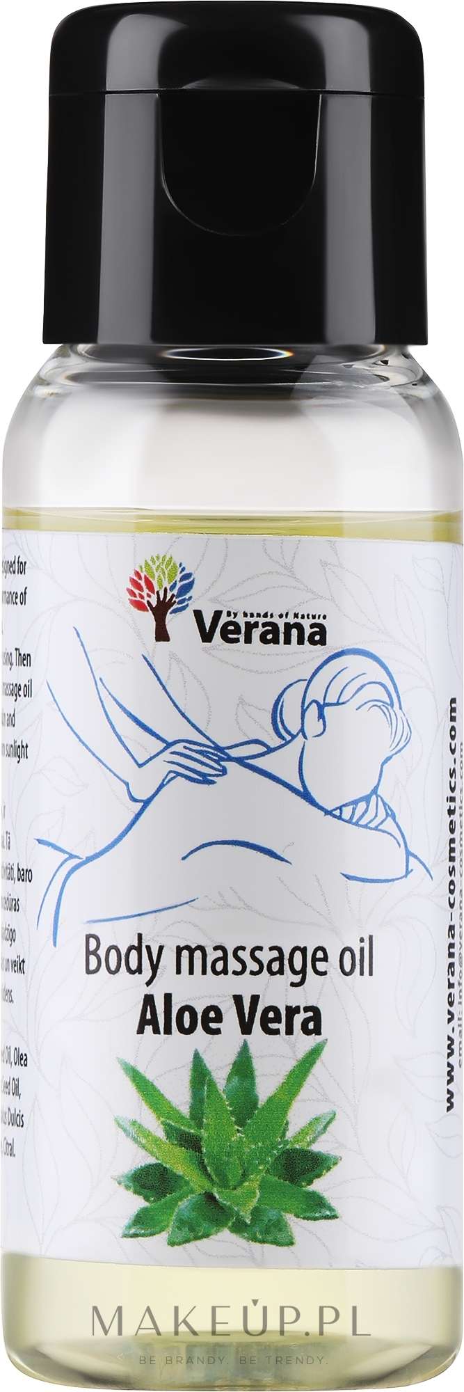 Olejek do masażu ciała Aloe Vera - Verana Body Massage Oil  — Zdjęcie 30 ml
