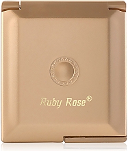 Dwustronne lusterko kwadratowe, złote - Ruby Rose Delux Two-Way Mirror — Zdjęcie N2