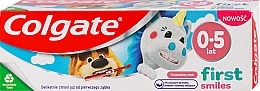 Pasta do zębów dla dzieci w wieku 0-5 lat Pierwszy uśmiech - Colgate Kids First Smiles Toothpaste — Zdjęcie N2