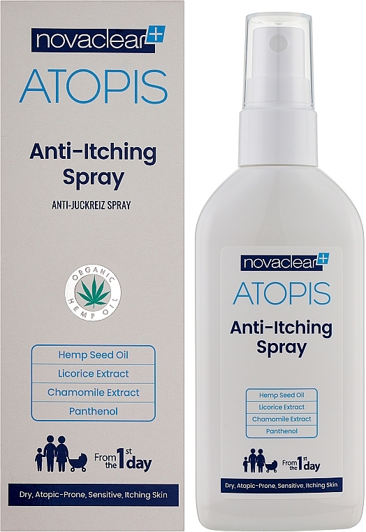 Spray przeciwświądowy - Novaclear Atopis Anti-Itching Spray — Zdjęcie N2