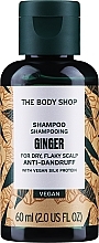 Przeciwłupieżowy szampon do włosów z imbirem i proteinami jedwabiu - The Body Shop Ginger Shampoo Anti-Dandruff Vegan — Zdjęcie N3