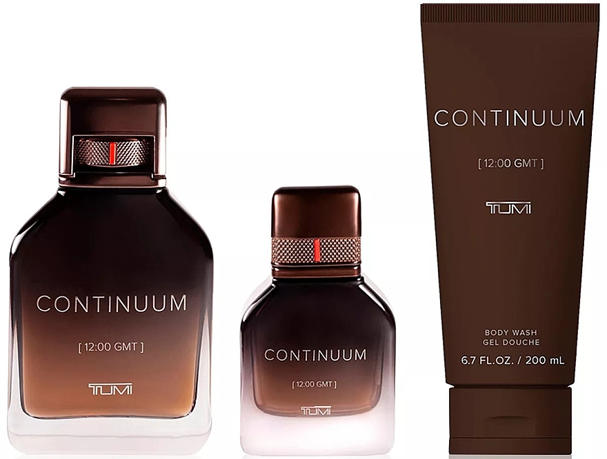 Tumi Continuum - Zestaw (edp/100ml + edp/30ml + sh/gel/200ml) — Zdjęcie N2