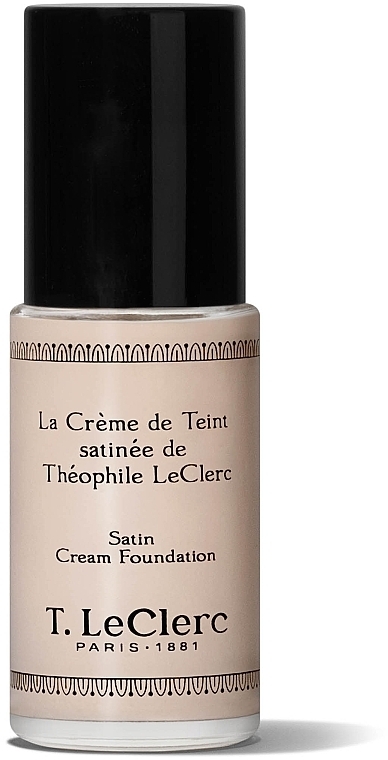 Podkład w płynie - T. LeClerc The Satin Cream Foundation — Zdjęcie N1