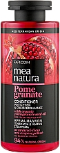 Kup Odżywka do włosów farbowanych z olejkiem z granatu - Mea Natura Pomegranate Hair Conditioner