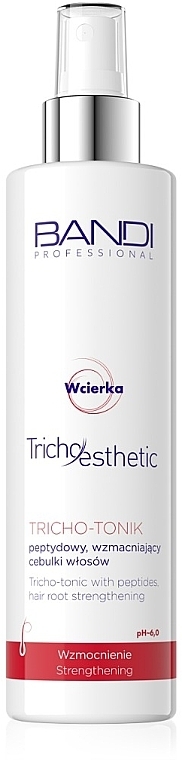 Tricho-Tonic Peptydowy tonik wzmacniający włosy - Bandi Professional Tricho Esthetic Tricho-Tonic with Peptides — Zdjęcie N1