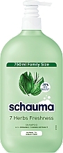 Szampon do włosów przetłuszczających się i normalnych - Schauma 7 Herbs Freshness — Zdjęcie N2