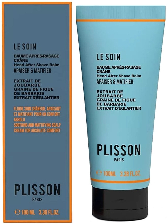 PRZECENA! Balsam do pielęgnacji skóry głowy po goleniu - Plisson Head After Shave Balm * — Zdjęcie N1