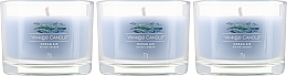 Zestaw świec zapachowych Ocean Air - Yankee Candle Ocean Air (candle/3x37g) — Zdjęcie N2
