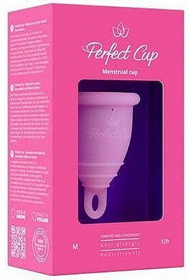 Kubeczek menstruacyjny, różowy, rozmiar M - Perfect Cup  — Zdjęcie N1