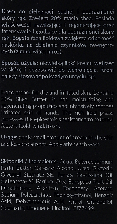 Krem do rąk dla mężczyzn - Scandia Cosmetics Hand Cream For Him — Zdjęcie N3