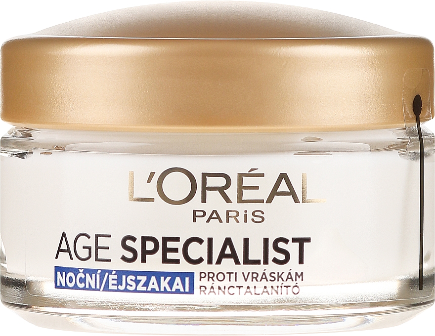Przeciwzmarszczkowy krem do twarzy na noc 45+ - L'Oreal Paris Age Specialist Face Cream — Zdjęcie N2
