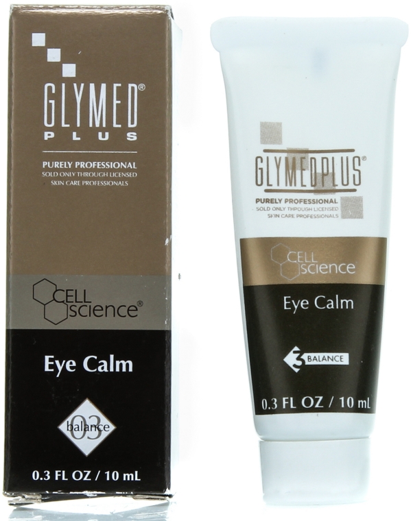 Krem na powieki przeciw obrzękom i zasinieniom - GlyMed Plus Cell Science Eye Calm — Zdjęcie N1