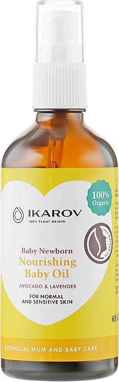 Olejek dla niemowląt - Ikarov Nourising Baby Oil — Zdjęcie N2