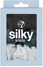 Zestaw gumek do włosów, 3 szt. - W7 Cosmetics Silky Knots Marine — Zdjęcie N1