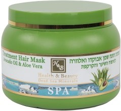 Kup Uzdrawiająca maska do włosów z olejem z awokado i aloesem - Health And Beauty Avocado Oil & Aloe Vera Hair Mask
