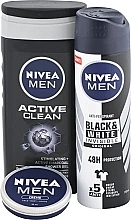 Zestaw - Nivea Men Keep It Active(cr/30ml + deo/150ml + sh/gel250ml) — Zdjęcie N2