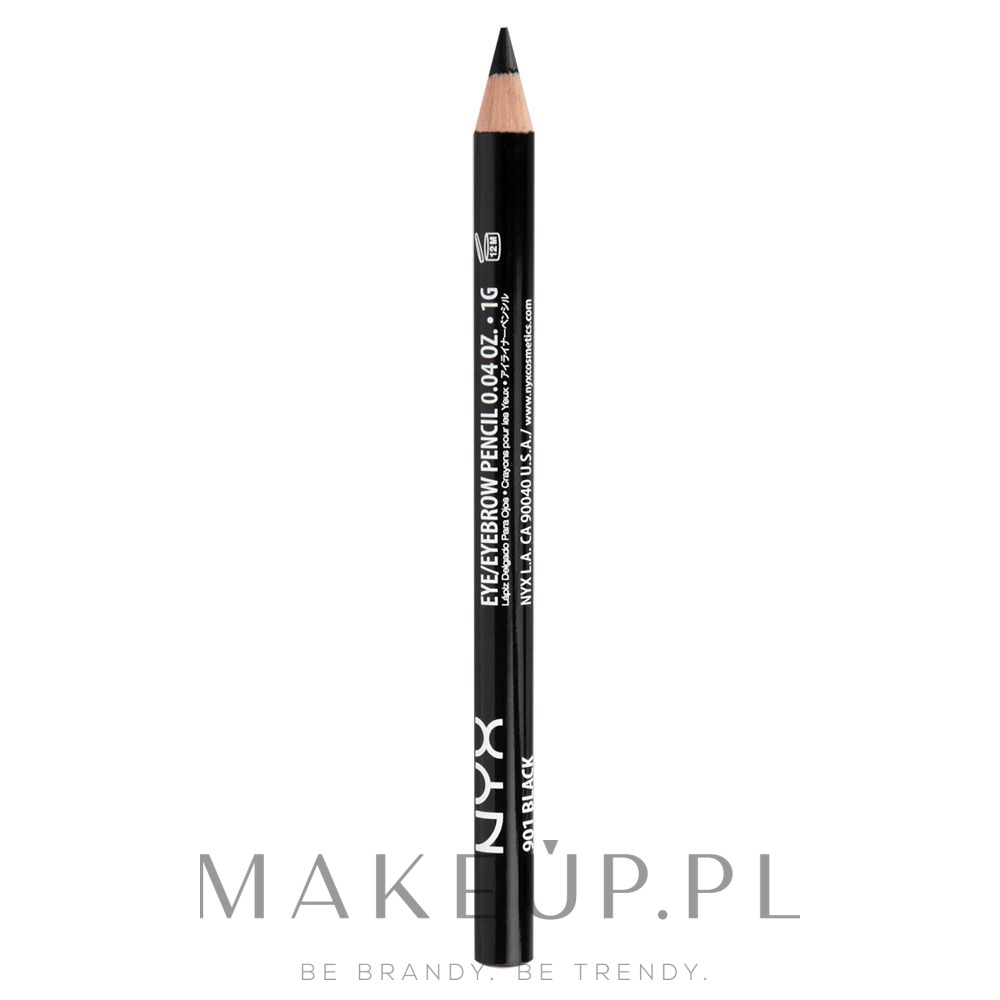 Kredka do oczu - NYX Professional Makeup Slim Eye Pencil — Zdjęcie 901 - Black