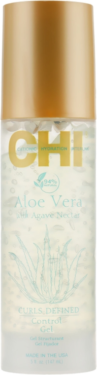 Żel do układania kręconych włosów - CHI Aloe Vera Control Gel