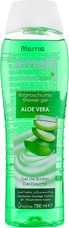 Żel pod prysznic i do kąpieli Aloes - Amalfi Skin Shower Gel — Zdjęcie N1