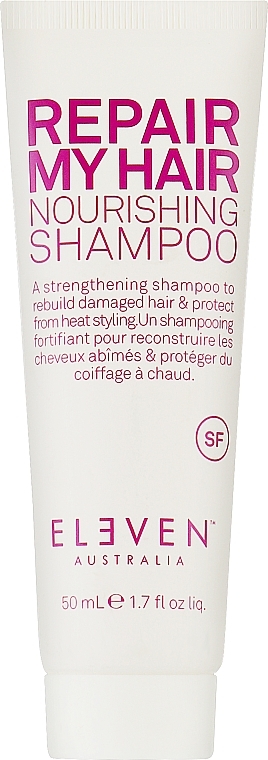 Odżywczy szampon do zniszczonych włosów - Eleven Australia Repair My Hair Nourishing Shampoo — Zdjęcie N2