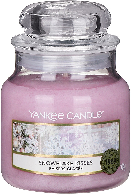 Świeca zapachowa w słoiku - Yankee Candle Snowflake Kisses Jar Candle — Zdjęcie N3