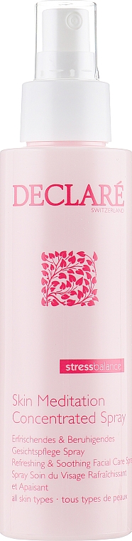 Odświeżająco-kojąca mgiełka pielęgnująca do twarzy - Declare Stress Balance Skin Meditation Concentrated Spray — Zdjęcie N2