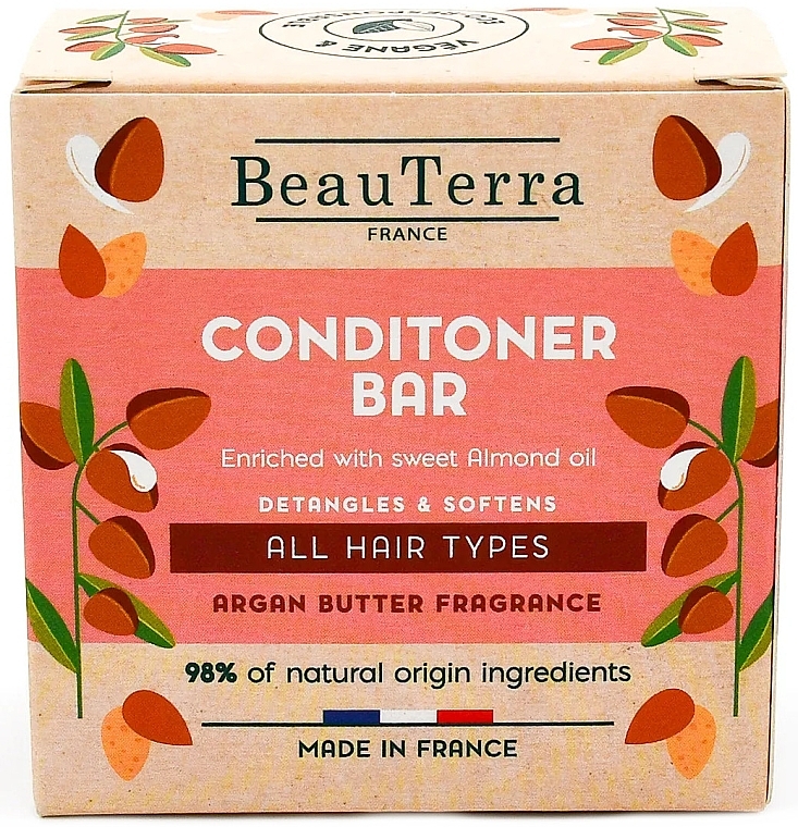 Odżywka do włosów w kostce - BeauTerra Conditioner Bar — Zdjęcie N1
