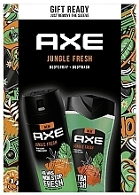 Kup Zestaw - Axe Jungle Fresh Gift Ready (deo/150ml + sh/gel/250ml)