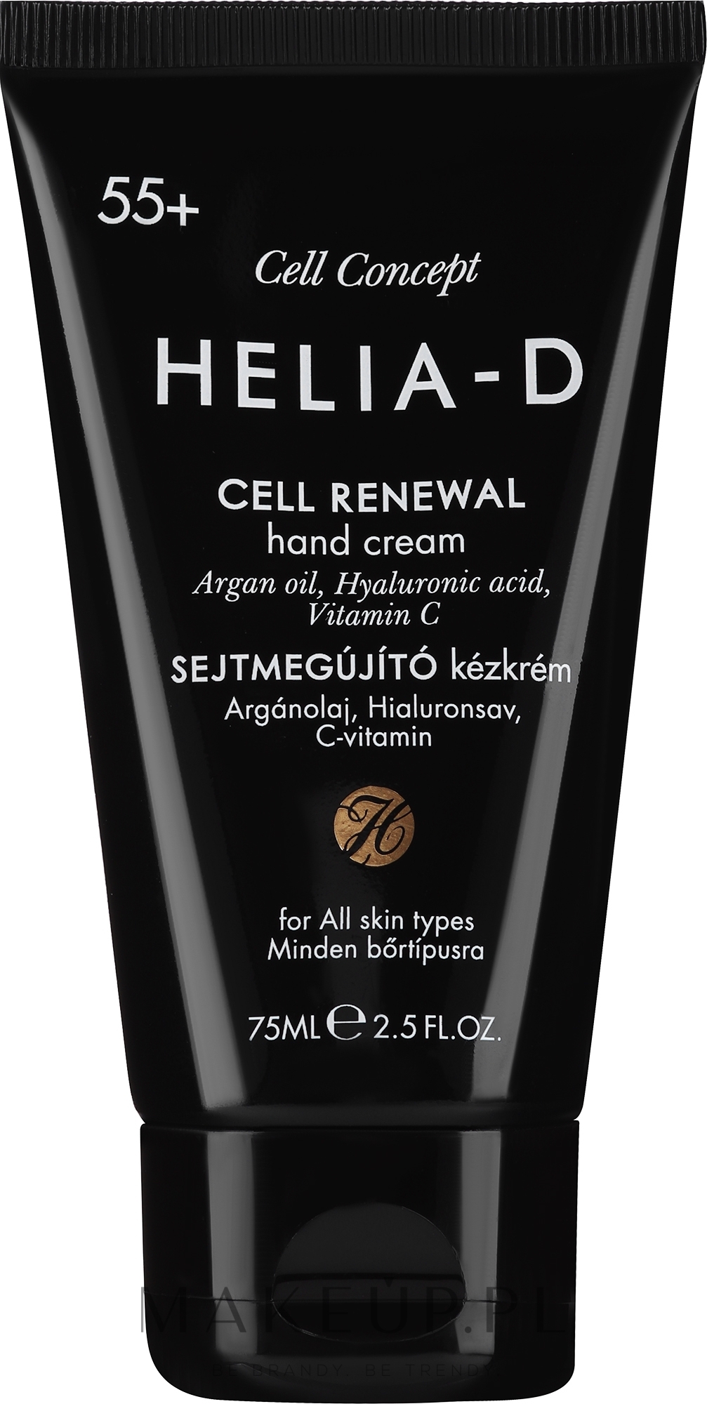 Krem do rąk przeciw oznakom starzenia - Helia-D Cell Concept Hand Cream — Zdjęcie 75 ml