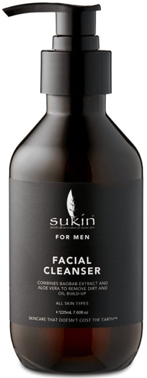 Żel do mycia twarzy dla mężczyzn - Sukin For Men Facial Cleanser — Zdjęcie N1