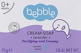 Kup Kremowe mydło dla dzieci z ekstraktem z lawendy - Bebble Cream-Soap With Lavander