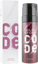 Perfumowany spray do ciała - Wild Stone Code Iridium — Zdjęcie N1