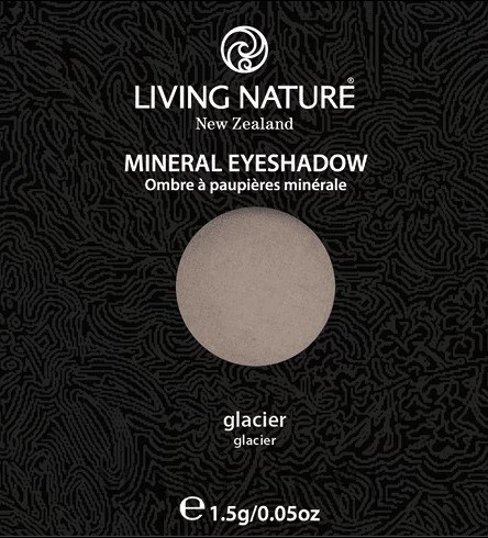 Mineralny cień do powiek - Living Nature Mineral Eyeshadow — Zdjęcie Glacier