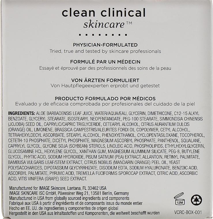 Krem na noc z przeciwutleniaczami - Image Skincare Vital C Hydrating Repair Creme — Zdjęcie N3