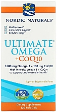 Suplement diety Omega + Koenzym Q10 - Nordic Naturals Ultimate Omega + CoQ10 — Zdjęcie N2