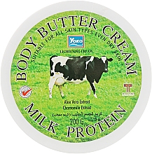Kup Kremowe masło do ciała z proteinami mleka - Yoko Milk Protein