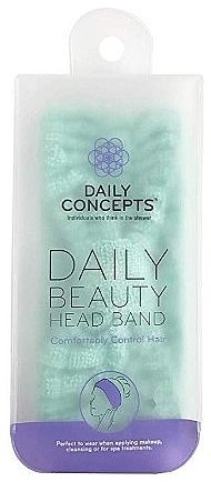 Turkusowa opaska - Daily Concepts Daily Beauty Head Band Turquoise — Zdjęcie N1