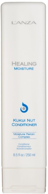 Rewitalizująca odżywka do skóry głowy i naturalnych włosów - L'anza Healing Moisture Kukui Nut Conditioner — Zdjęcie N1