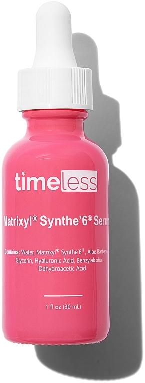 Peptydowe serum do twarzy - Timeless Skin Care Matrixyl Synthe'6 Serum