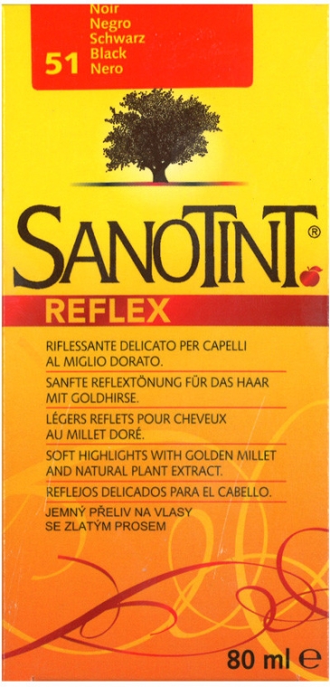 Koloryzujący szampon do włosów - Sanotint Reflex — Zdjęcie N1