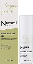 Serum normalizujące do skóry problematycznej, 5% kwas szikimowy - Nacomi Next Level Shikimic Acid 5% Serum — Zdjęcie N2