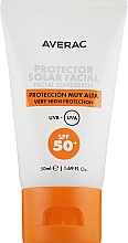 Kup Krem do twarzy SPF50+ - Averac Solar Facial Sunscreen Cream SPF50+