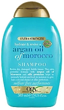 Nawilżający szampon regenerujący do włosów - OGX Argan Oil Of Morocco Hydrate & Revive Shampoo — Zdjęcie N1