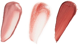 Zestaw do odżywienia włosów - Makeup Revolution Lip Bomb Trio (lip/gloss/2x1.8ml + lipstick/1.8ml) — Zdjęcie N3