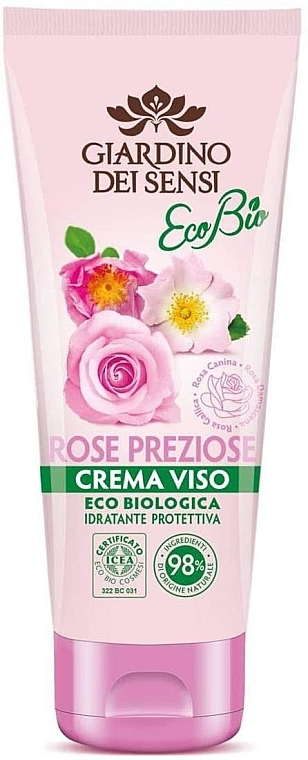 Nawilżający krem ​​do twarzy - Giardino Dei Sensi Rose Cream — Zdjęcie N1
