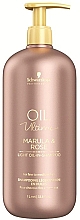 Szampon do włosów cienkich i normalnych z olejkiem marula i olejkiem różanym - Schwarzkopf Professional Oil Ultime Light Oil-In-Shampoo — Zdjęcie N3
