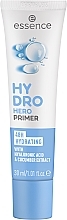 Podkład do twarzy - Essence Hydro Hero Primer — Zdjęcie N1